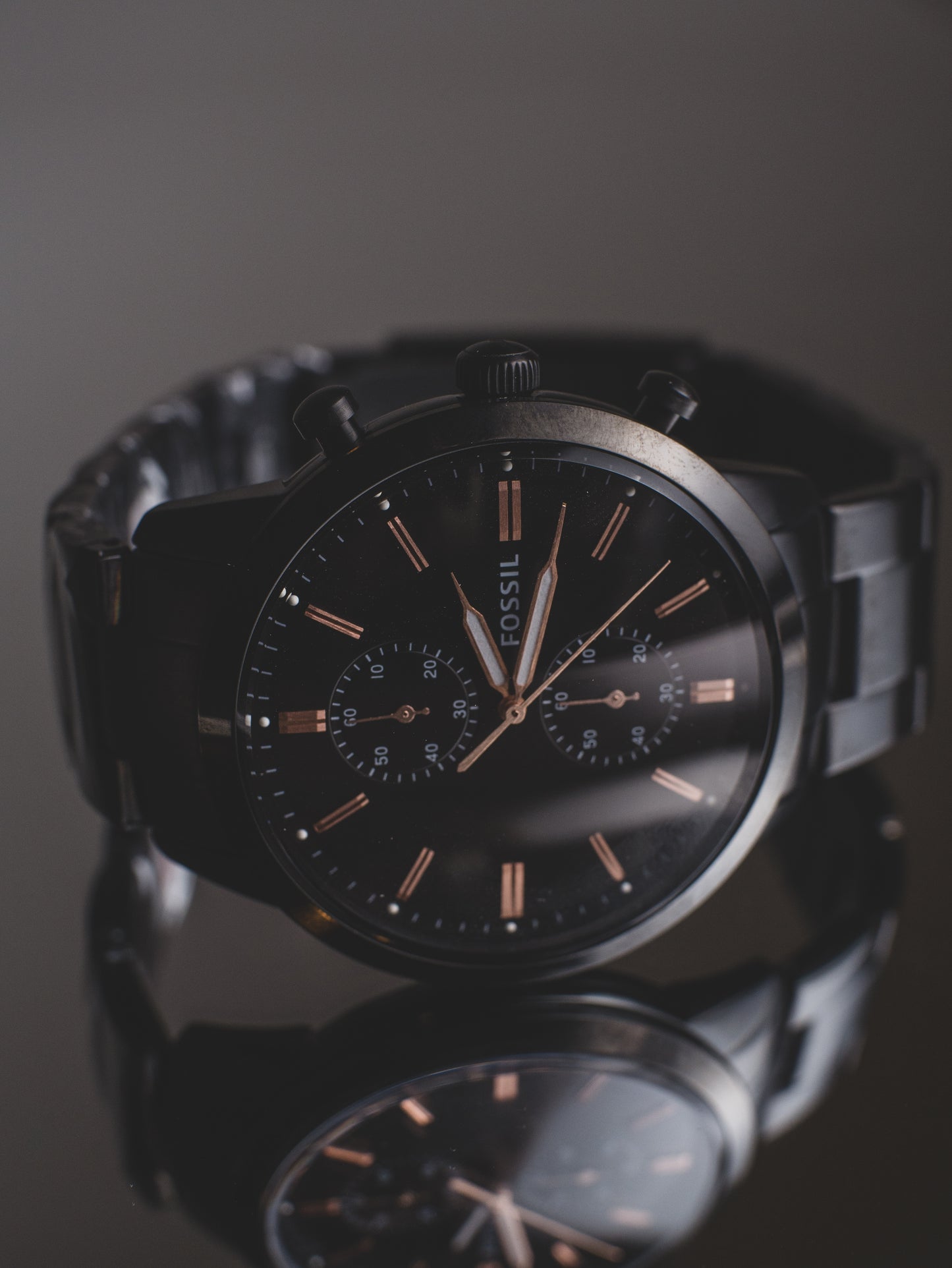 Reloj Fossil con correa de acero inoxidable - FS5379
