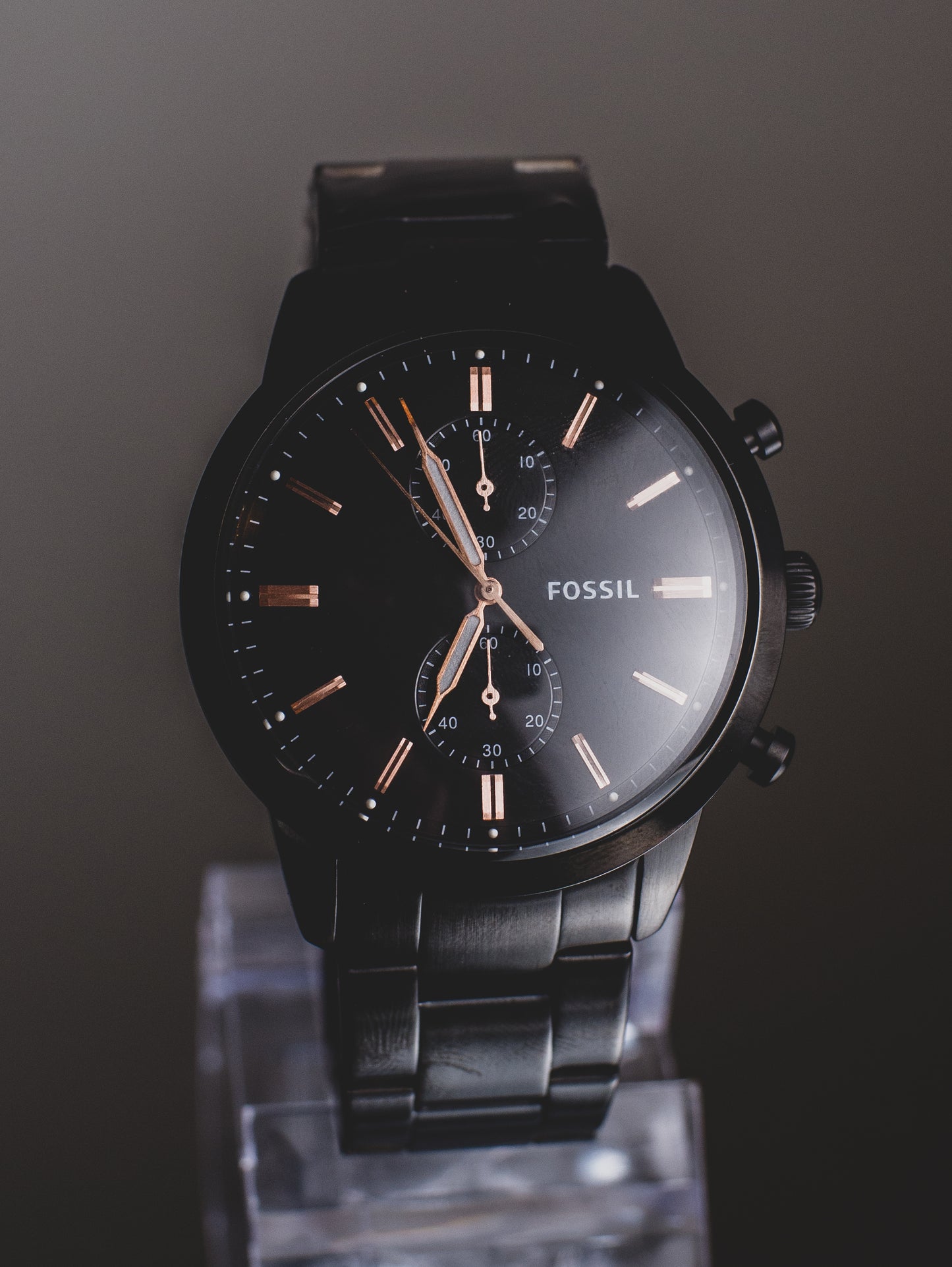 Reloj Fossil con correa de acero inoxidable - FS5379