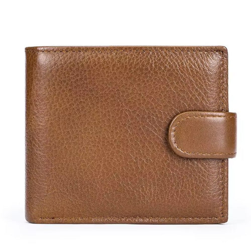 Billetera de Cuero Genuino 1176 - Marrón
