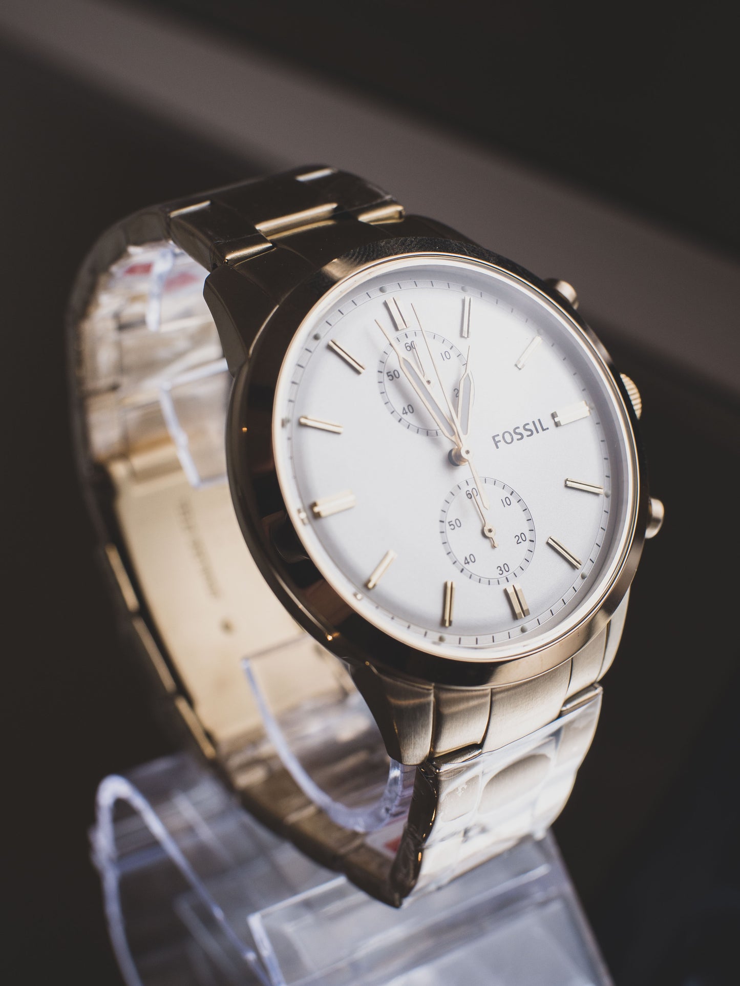 Reloj Fossil Neutra Chronograph – Acero Inoxidable Dorado FS5348