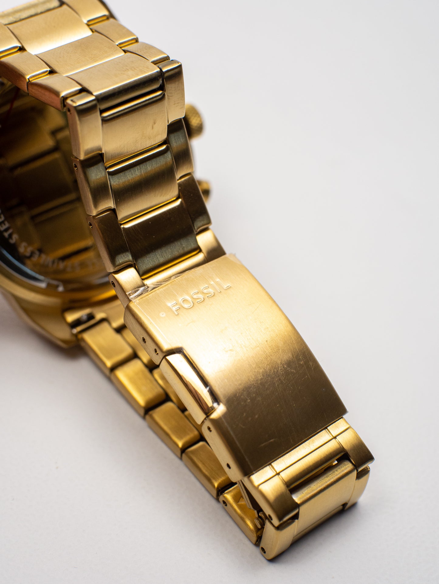 Reloj Fossil Bronson Chronograph – Diseño Oversized Dorado FS5877