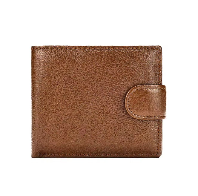 Billetera de Cuero Genuino 1067 - Marrón
