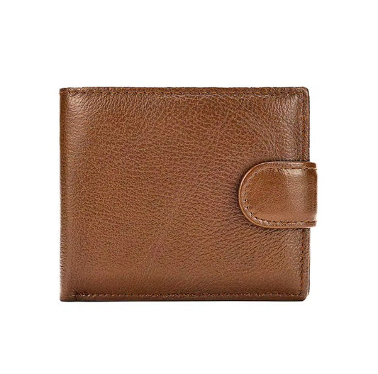 Billetera de Cuero Genuino 1067 - Marrón
