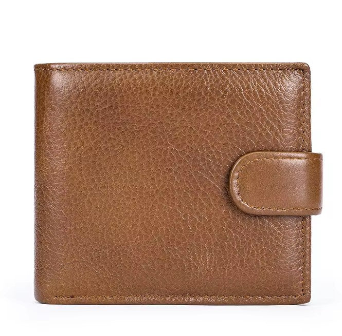 Billetera de Cuero Genuino 1176 - Marrón