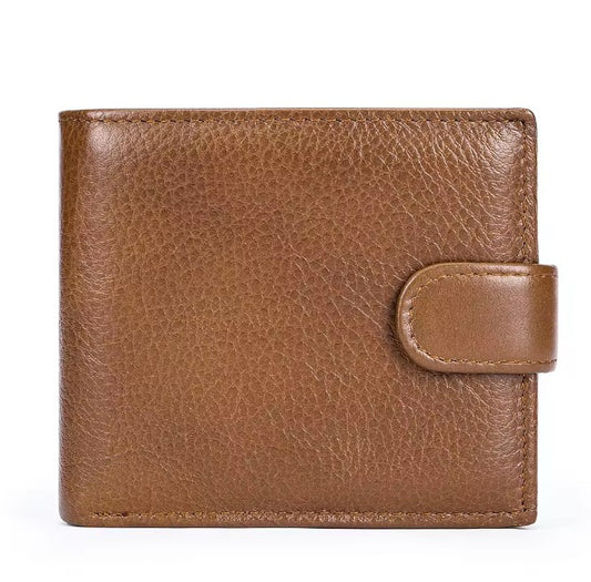 Billetera de Cuero Genuino 1176 - Marrón