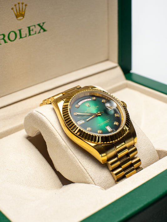 Rolex Day-Date 36/40 Oro Amarillo – Esfera Verde