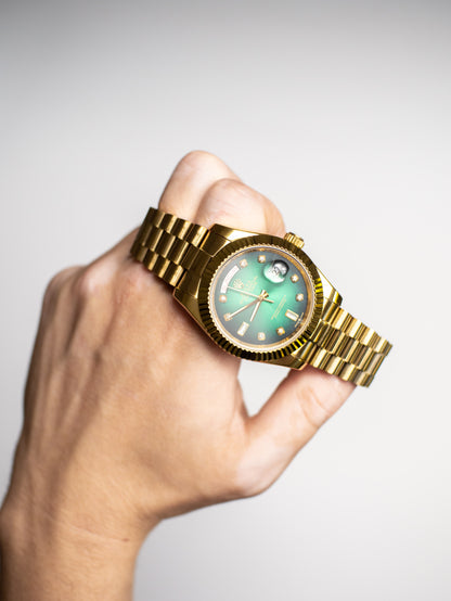 Rolex Day-Date 36/40 Oro Amarillo – Esfera Verde