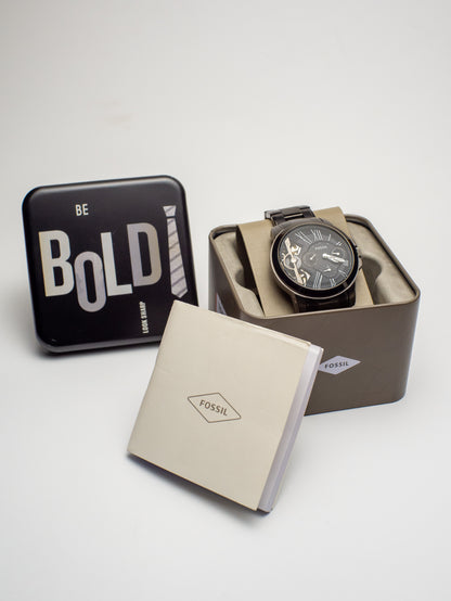 Fossil Grant Automático Multi-Función Azul ME1146