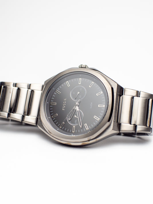 Fossil Evanston Multi-Función Gunmetal BQ2609