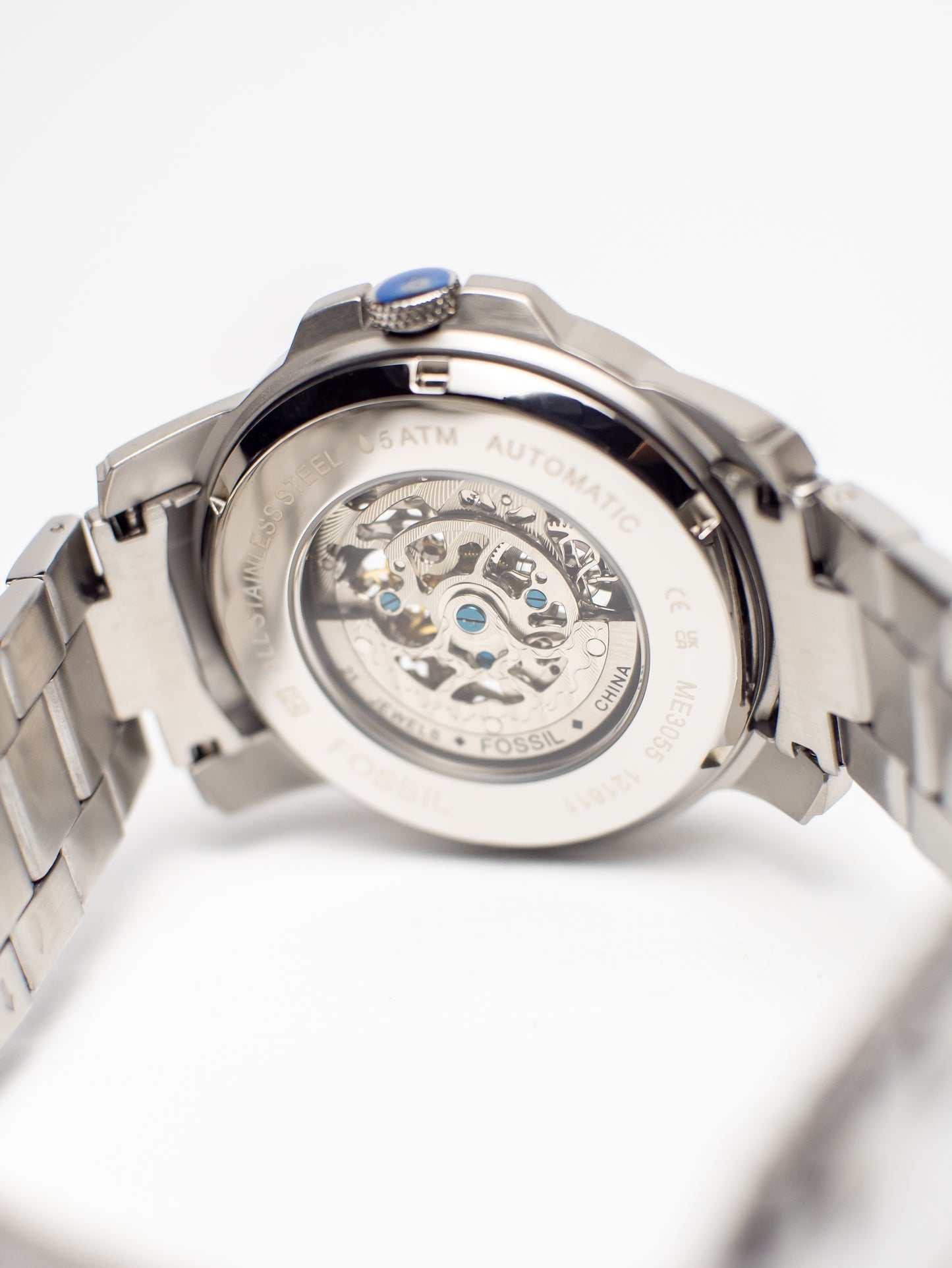 Reloj Fossil Grant Automático – Acero Inoxidable ME3055