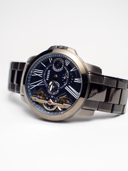 Fossil Grant Automático Multi-Función Azul ME1146
