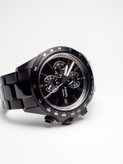 Fossil Autocross Multi-Función Negro FS6125