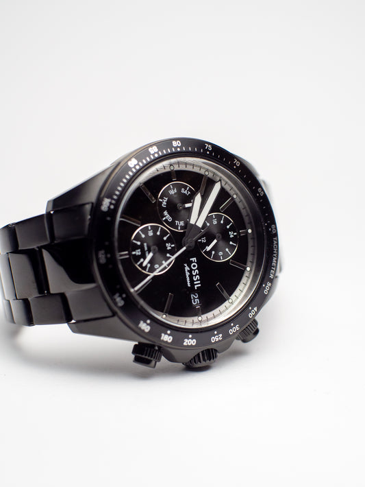Fossil Autocross Multi-Función Negro FS6125