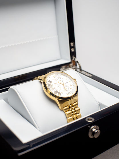 Fossil Townsman Cronógrafo Dorado ME1137