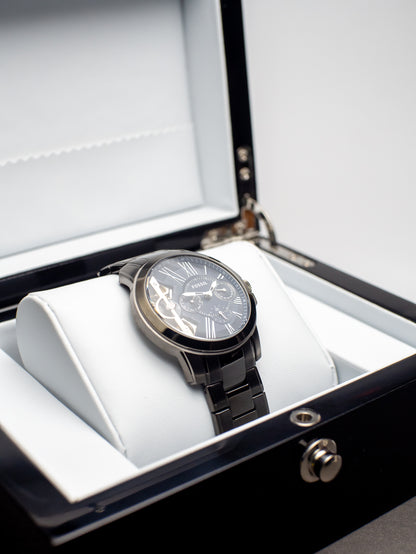 Fossil Grant Automático Multi-Función Azul ME1146