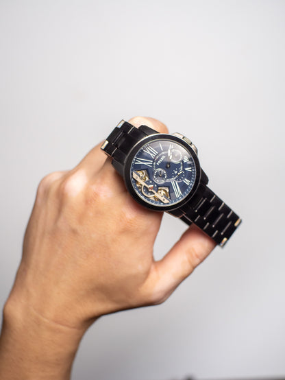 Fossil Grant Automático Multi-Función Azul ME1146