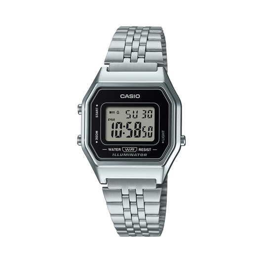 Casio LA680WA-1 — plateado