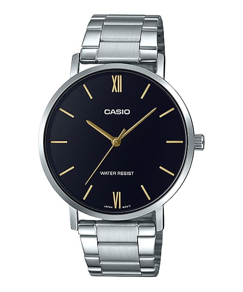 Casio MTP-VT01D-1B — vista frontal