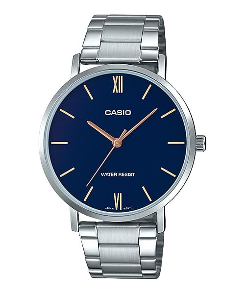 Casio MTP-VT01D-2BUDF — vista frontal
