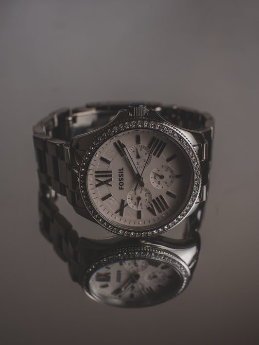 Reloj multifunción Cecile Plateado - AM4483