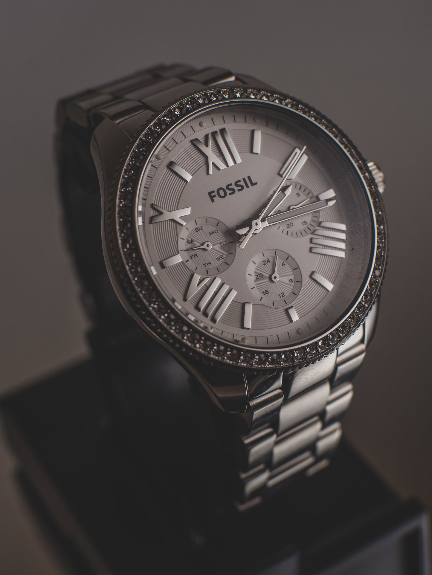 Reloj multifunción Cecile Plateado - AM4483