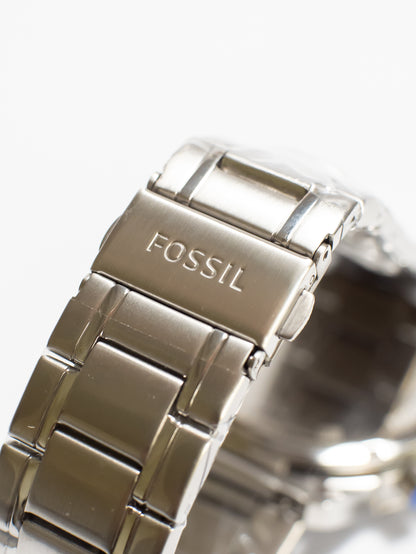 Reloj Fossil Dean Chronograph – Acero Inoxidable Plateado FS4542