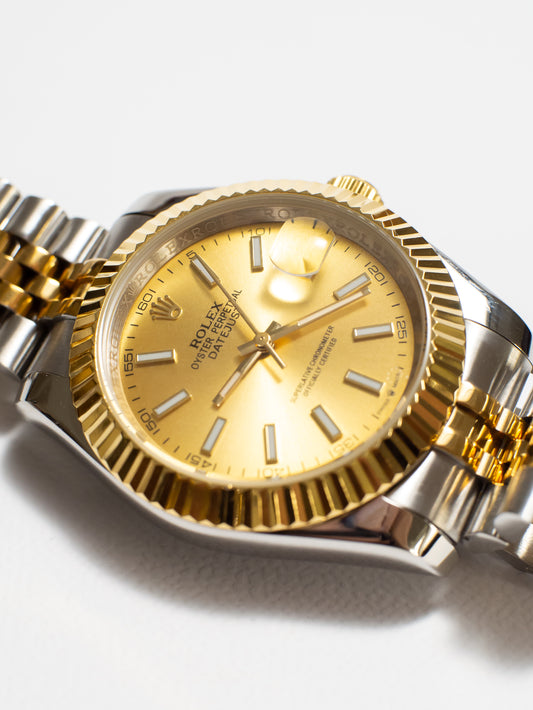 Rolex Datejust 41 – Rolesor Amarillo y Brazalete Jubilee (126333)