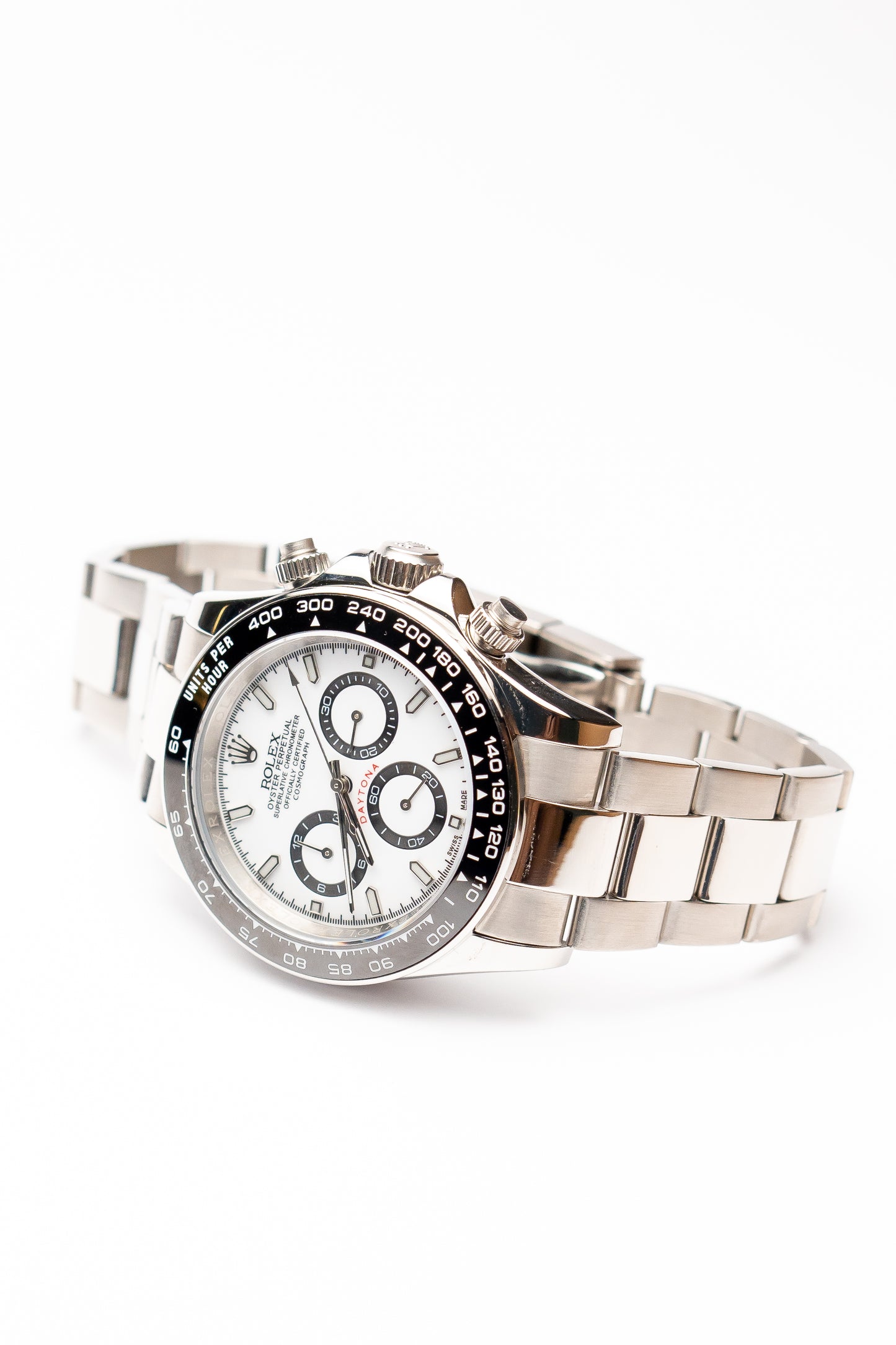 Rolex Cosmograph Daytona Acero Inoxidable Esfera Blanca 116500LN