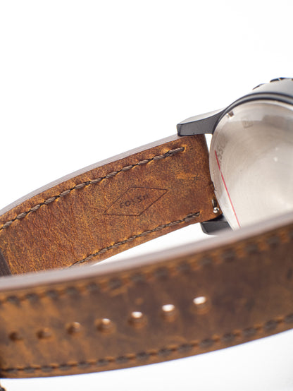 Fossil  Reloj Nate, Análogo, Redondo para Hombre - JR1487