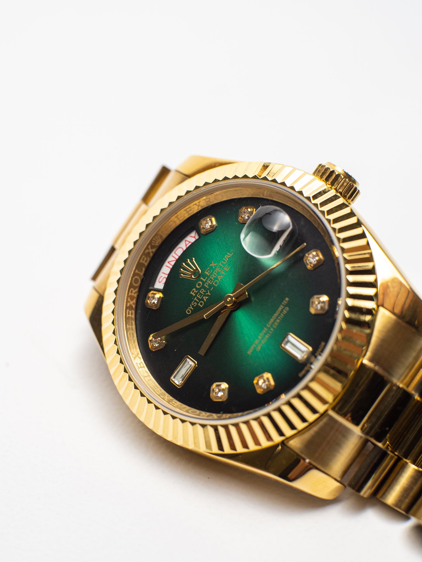 Rolex Day-Date 36/40 Oro Amarillo – Esfera Verde