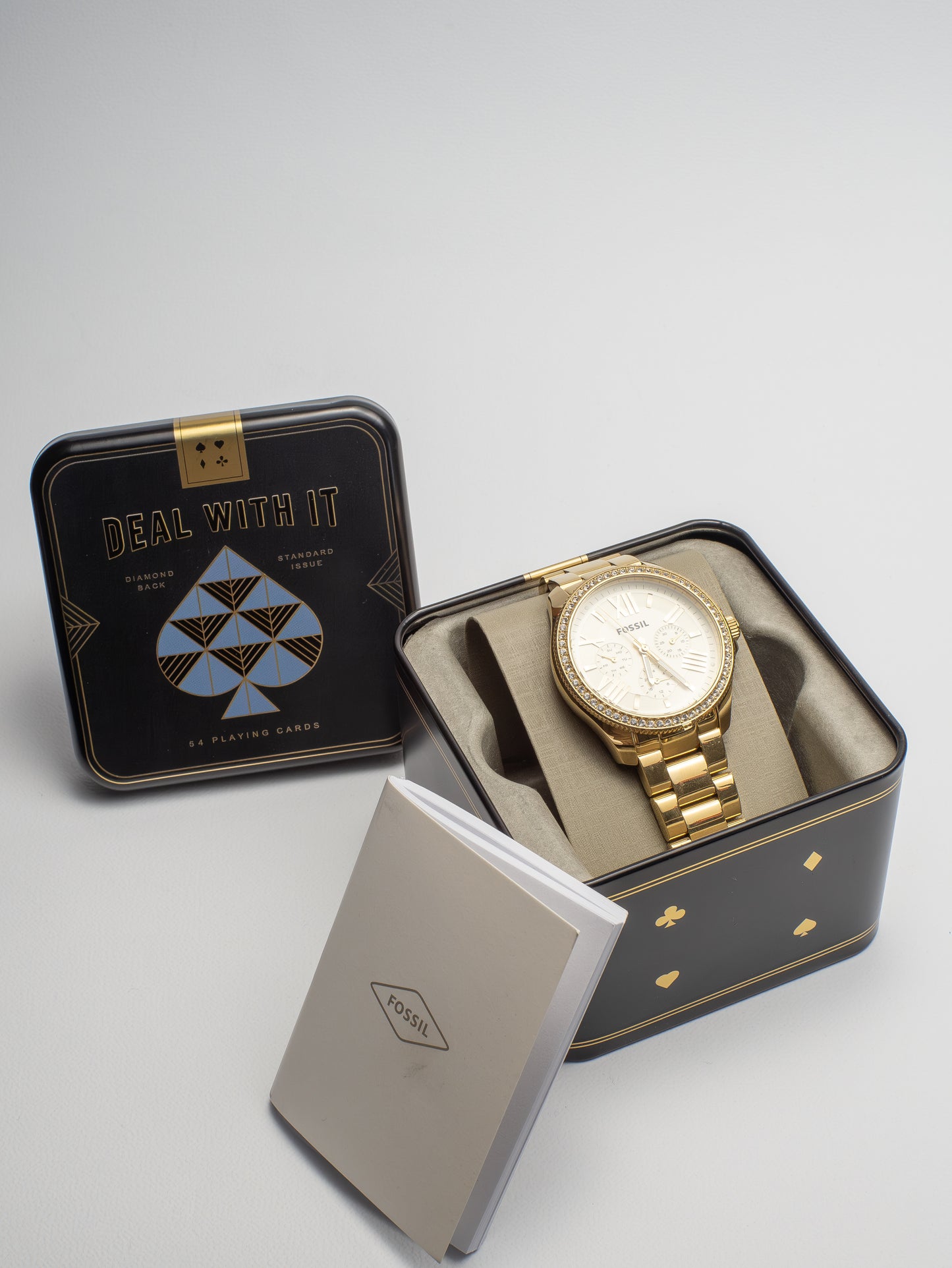 Reloj Fossil Cecile para Mujer - Multifunción en Acero Dorado - AM4482