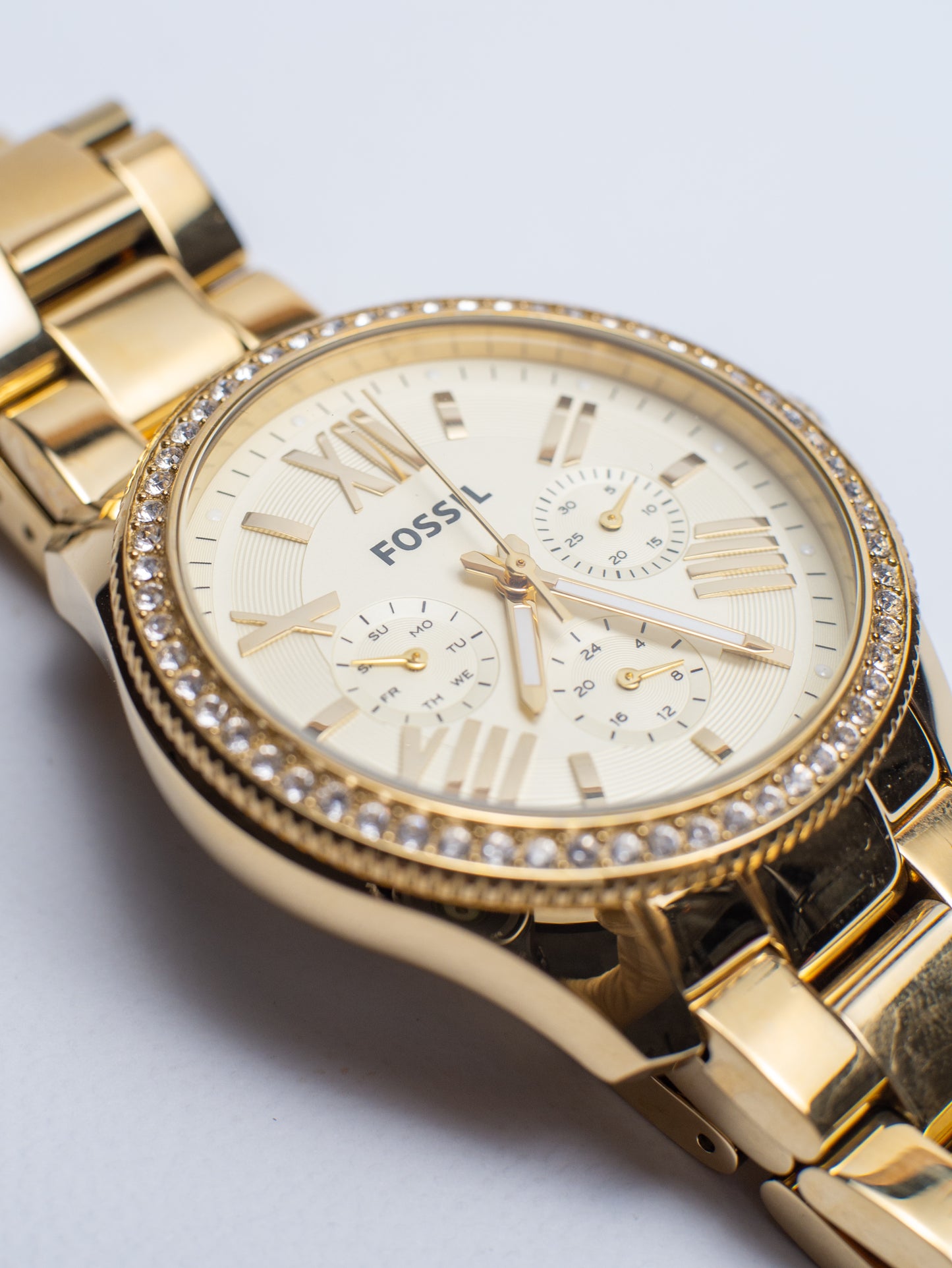 Reloj Fossil Cecile para Mujer - Multifunción en Acero Dorado - AM4482