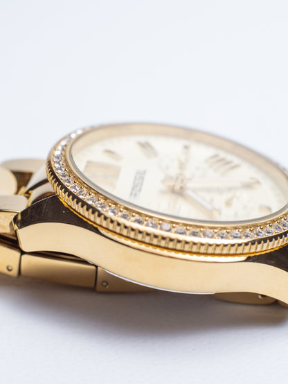 Reloj Fossil Cecile para Mujer - Multifunción en Acero Dorado - AM4482