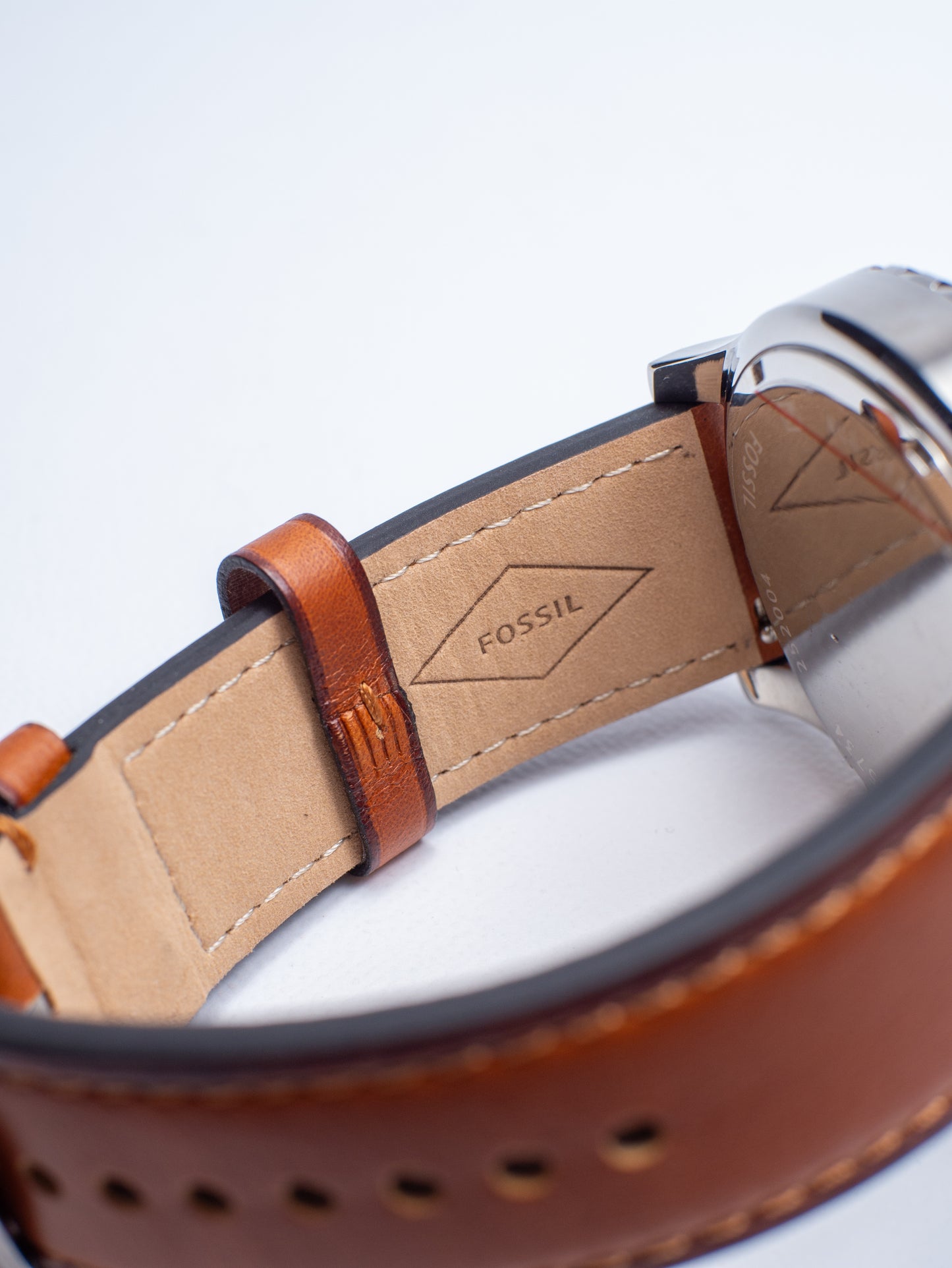 Reloj Fossil Dillinger Chronograph – Esfera Verde y Cuero FS5734